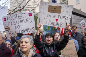 Trump officials plan to fire 95% of CFPB staff, cancel its lease, union lawsuit says